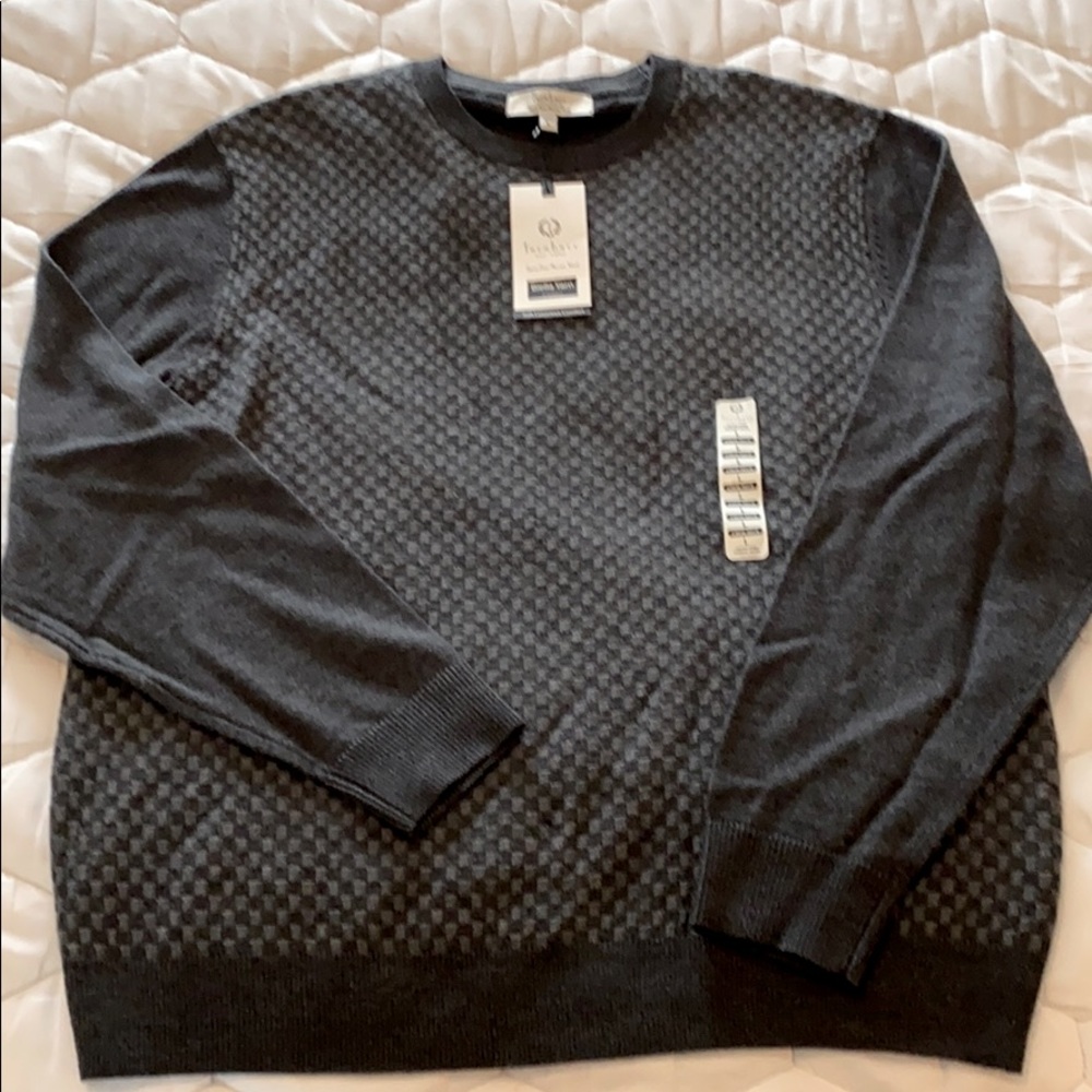 Turnbury Merino wool crewneck sweater